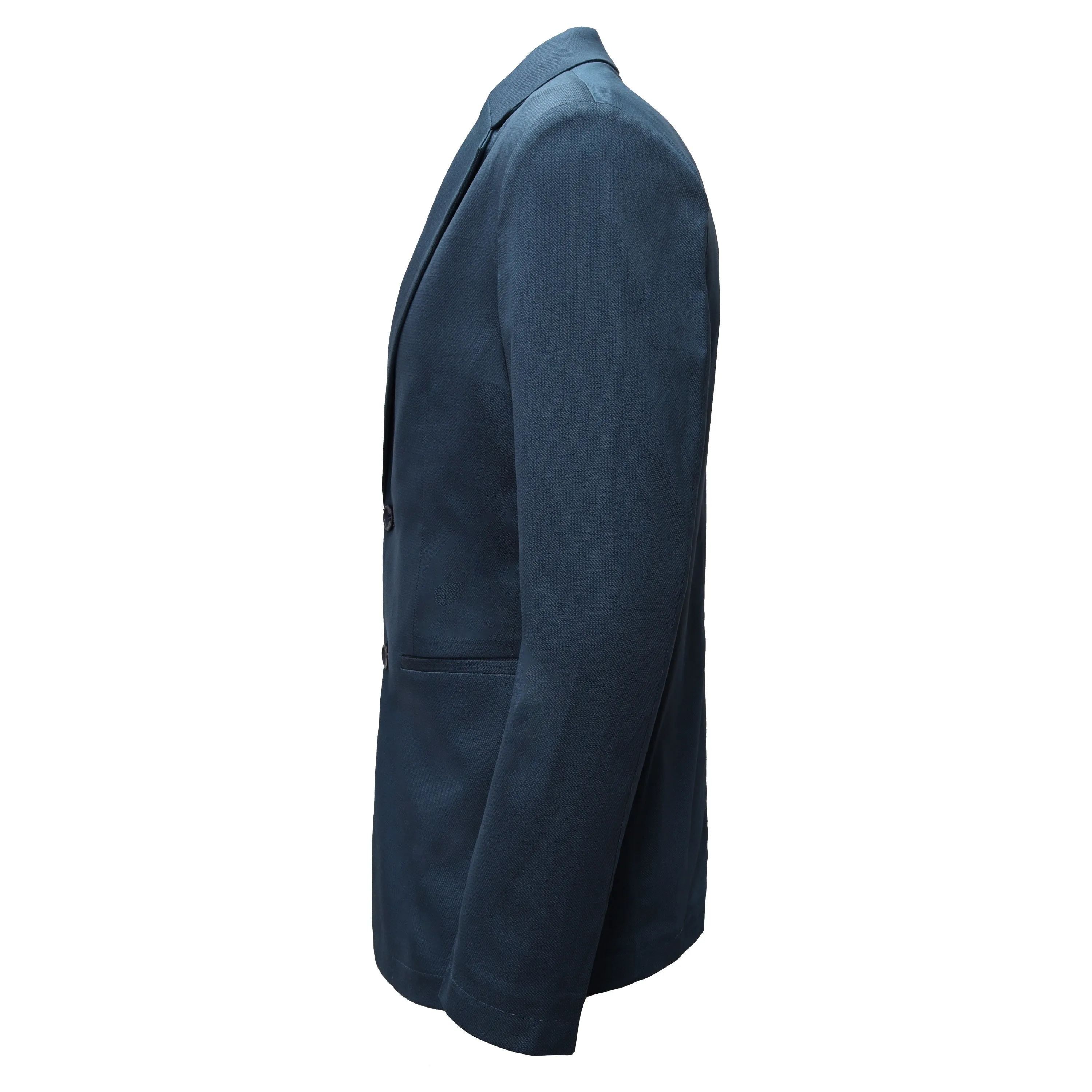 PRESTIGE BLAZER PETROL Layered Neckline Comfortable fit