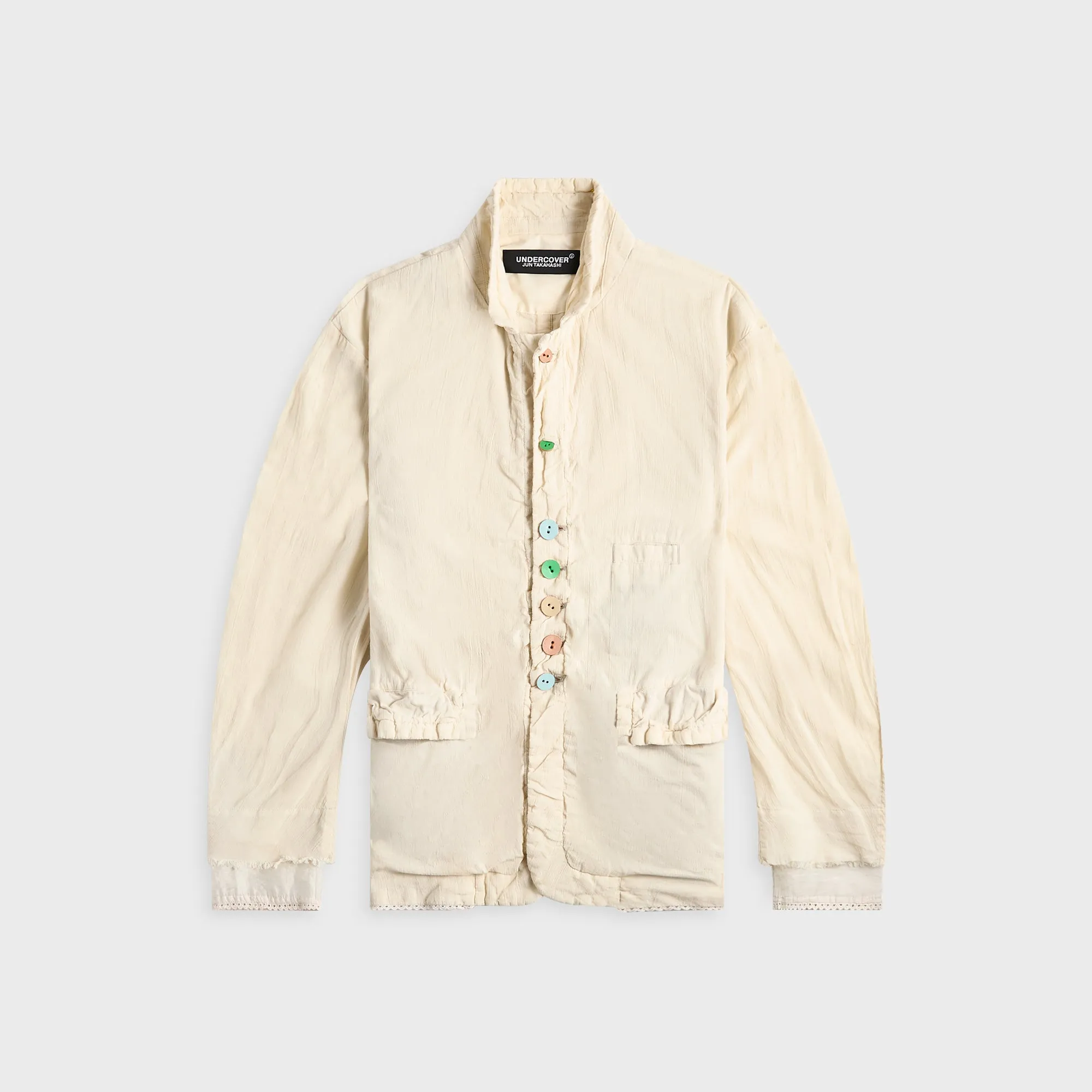Undercover Jacket - Off White Multi Pocket Design