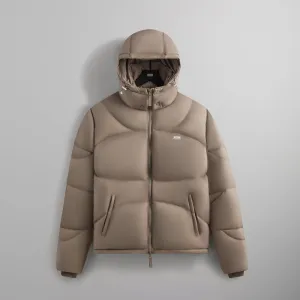 Water resistant coating Kith Matte Stretch Taffeta Corey Puffer - Quicksand