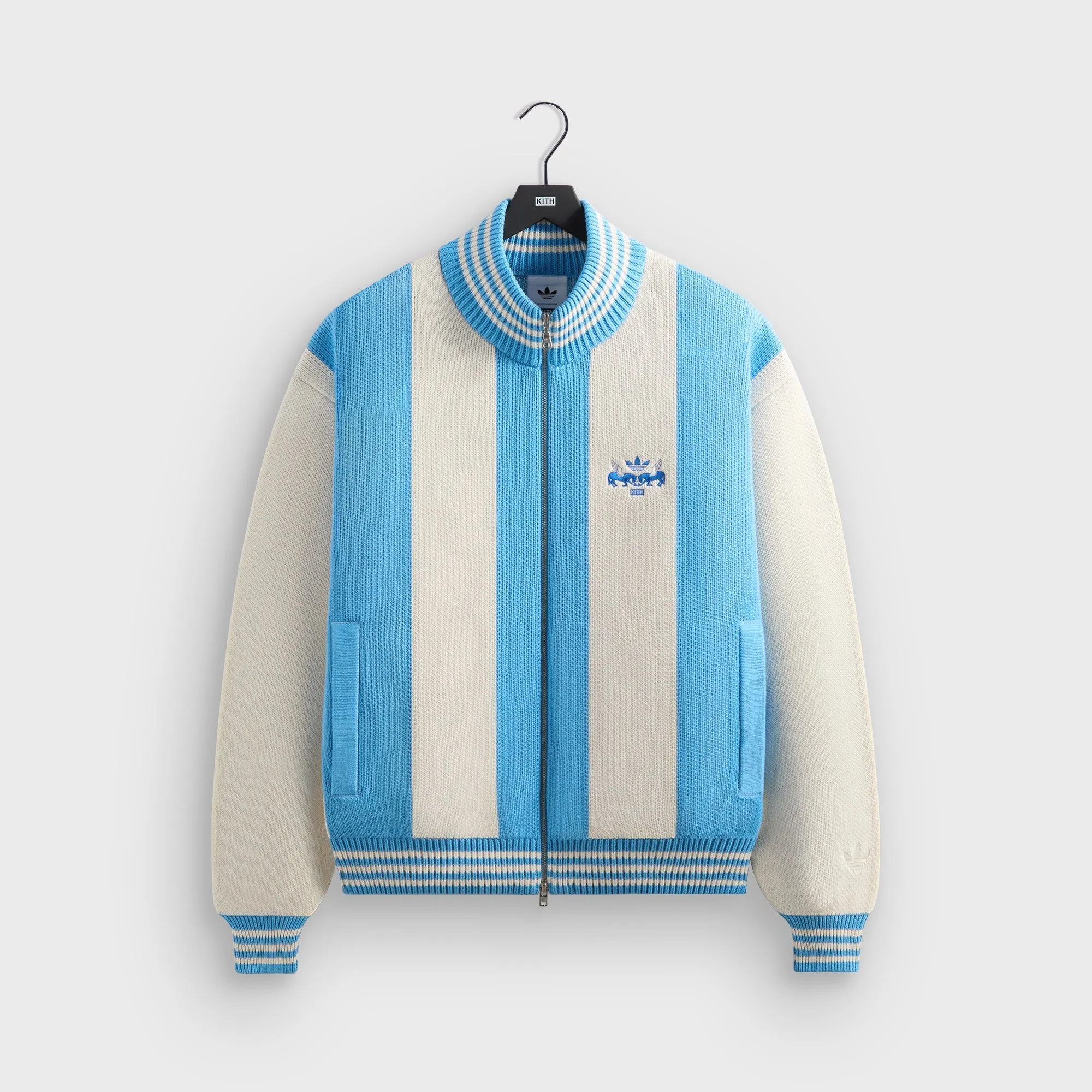 Puffer Design Kith for adidas Football Wyona Jacket - Gray