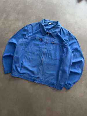 Double Stitched Seams 1980s Work Jacket (L)