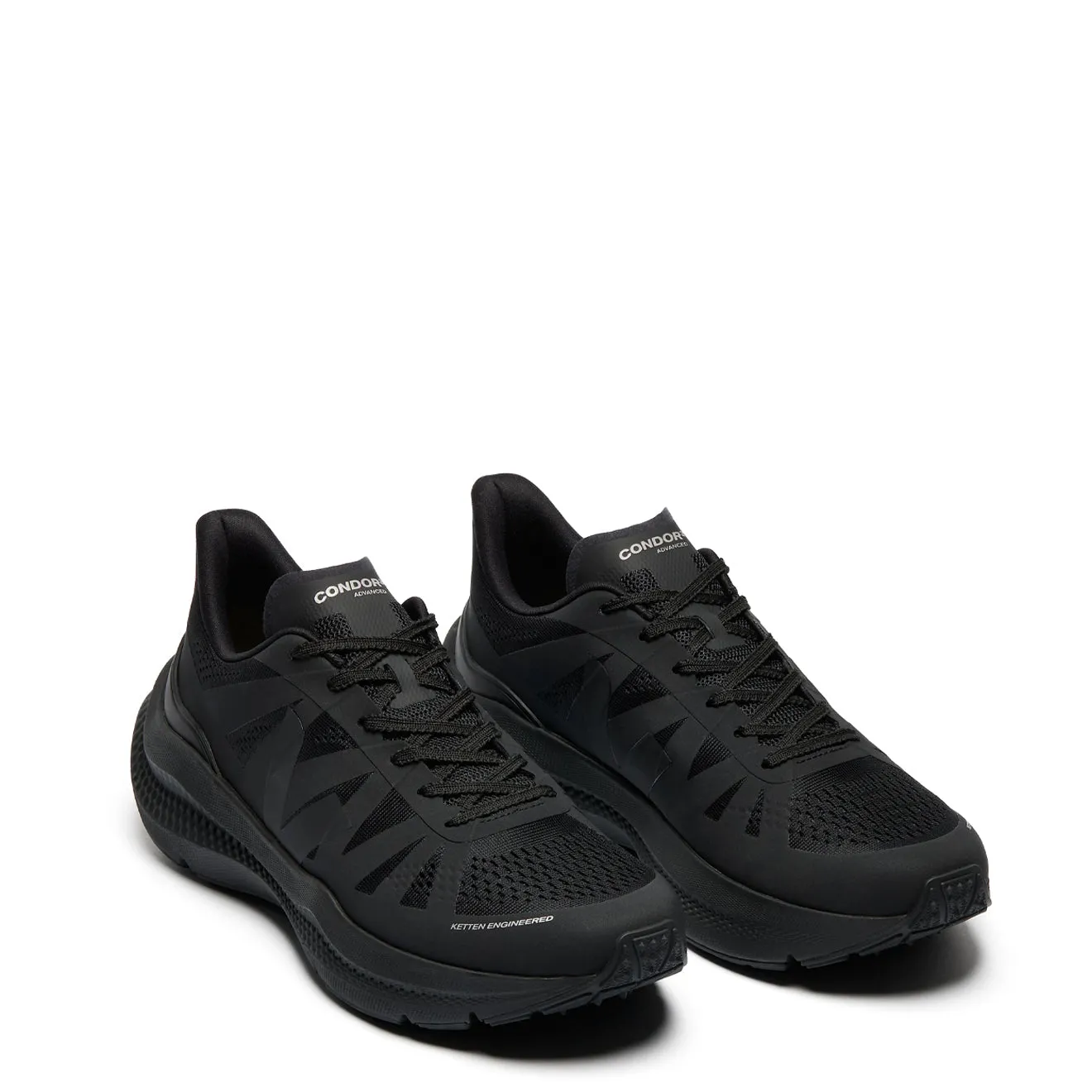 Veja Condor 3 Engineered-Mesh Full-Black Molded Insole Power Base