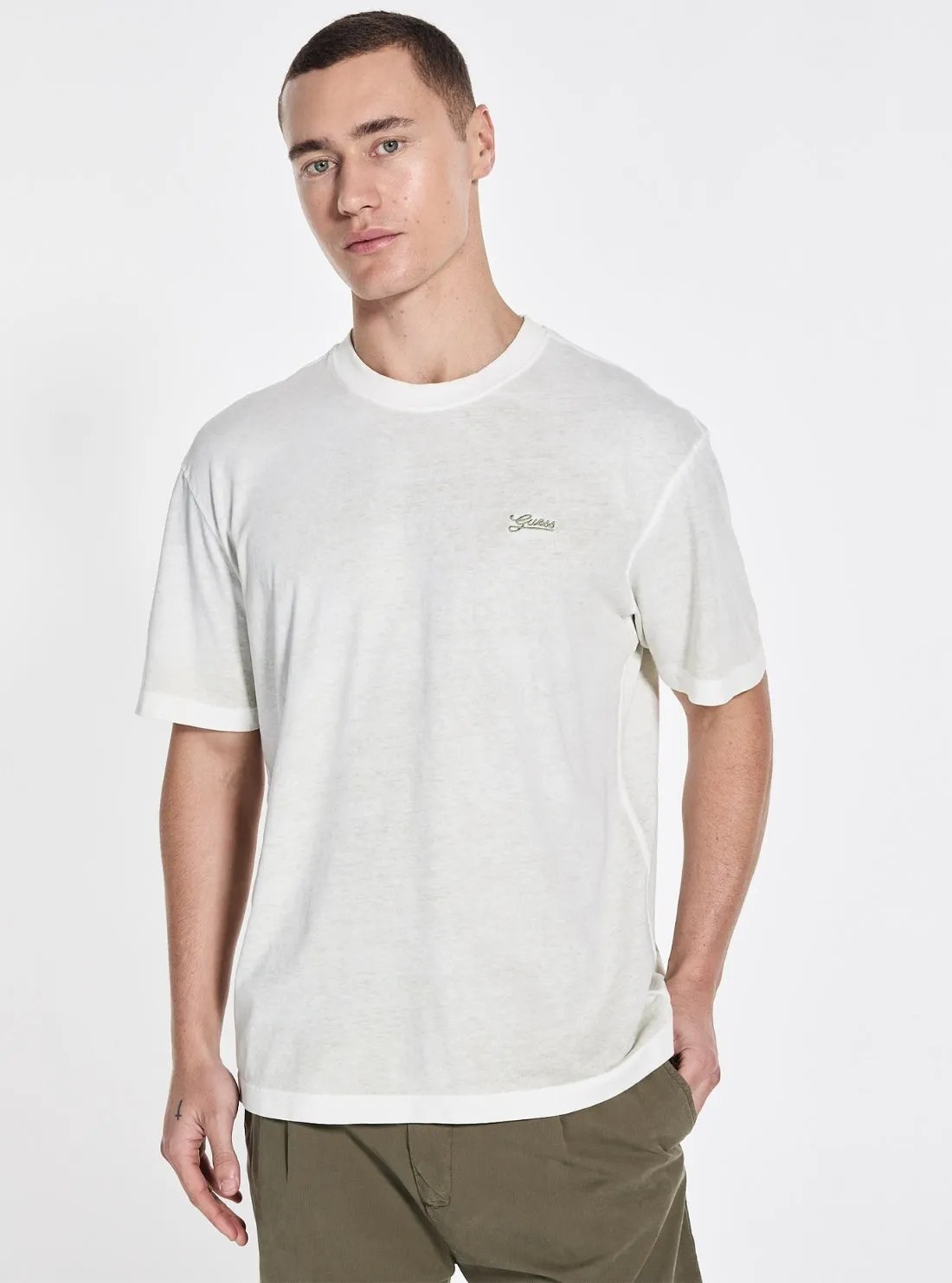 Eco Green Inside Spray T-Shirt Roomy Waistband