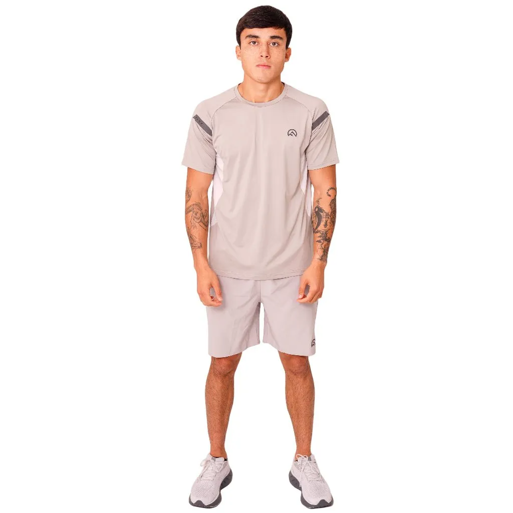 Flux Tech Short Men Sporty Stretch Fit Basic Look