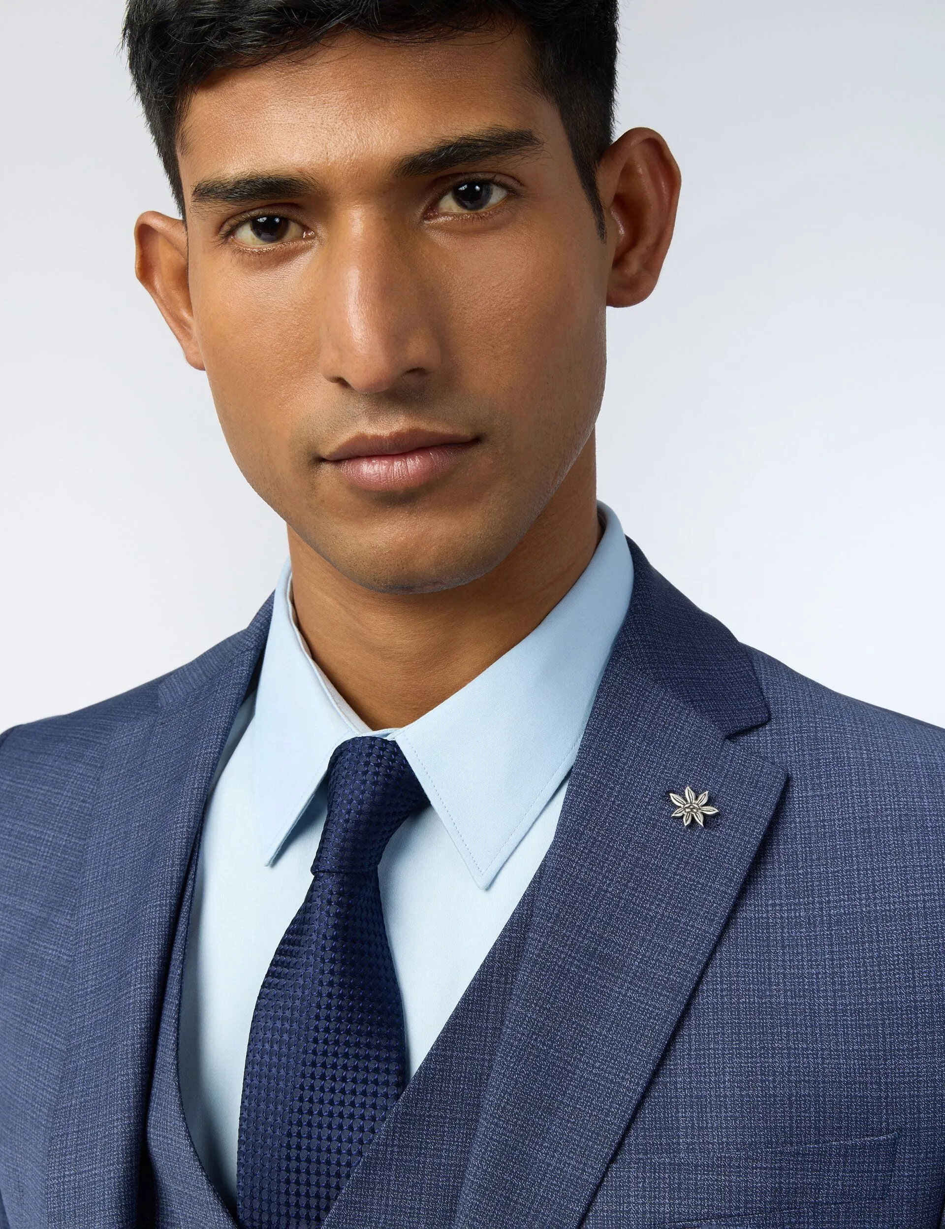 Double Layered Collar FOYLEJ | NAVY