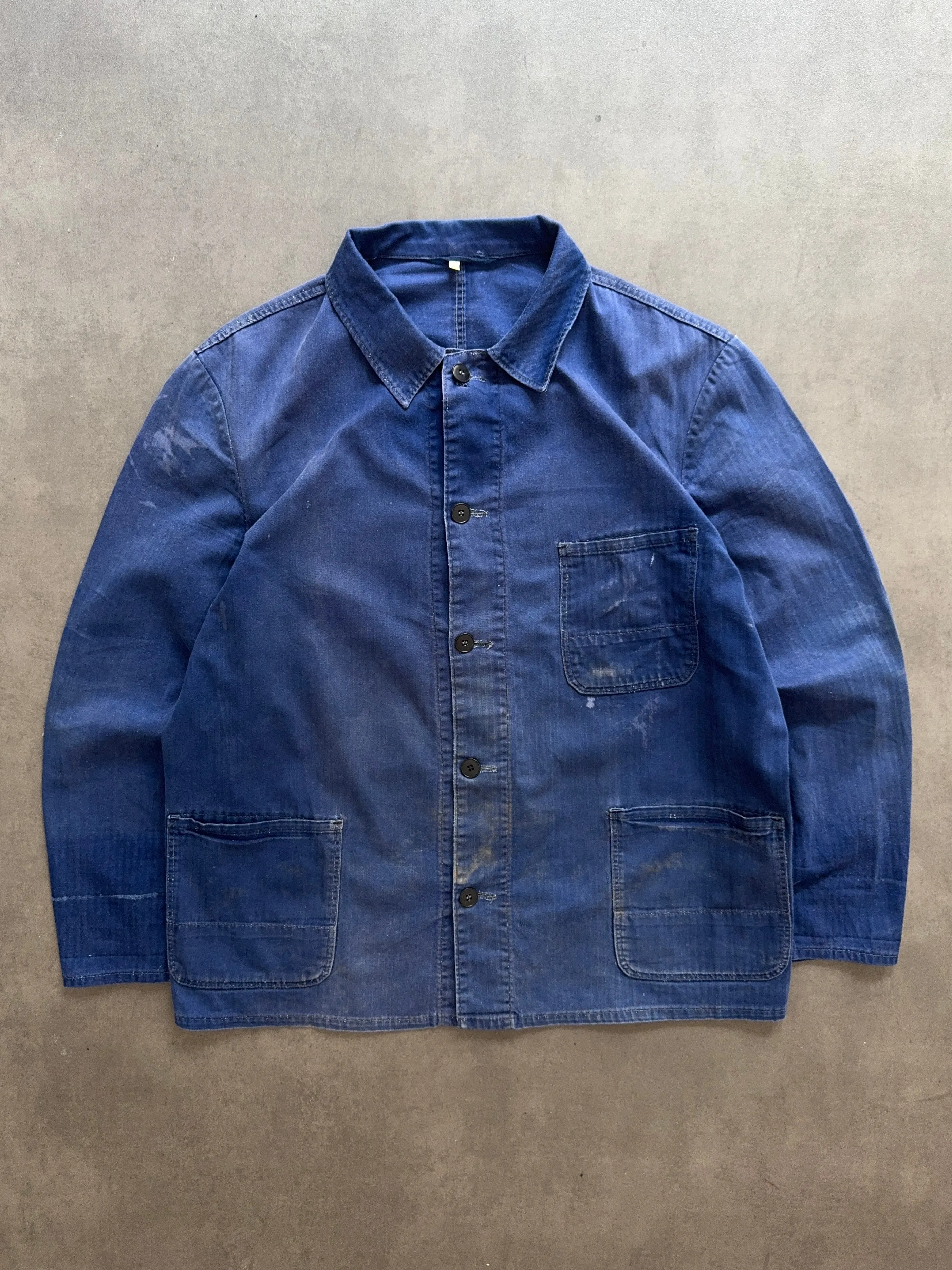 Wardrobe Staple Anti-static 1980s French Shirt (L)