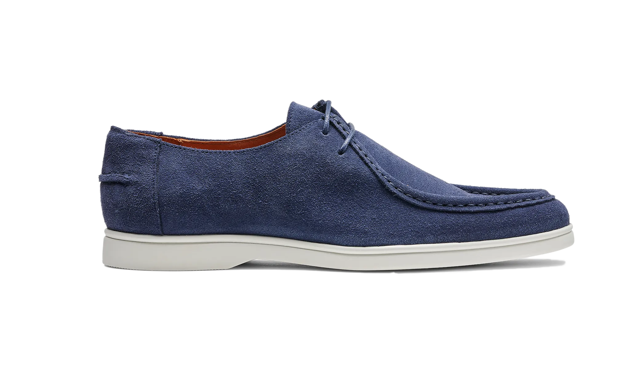 Vigo - Navy Suede White Sole Opulent Fit