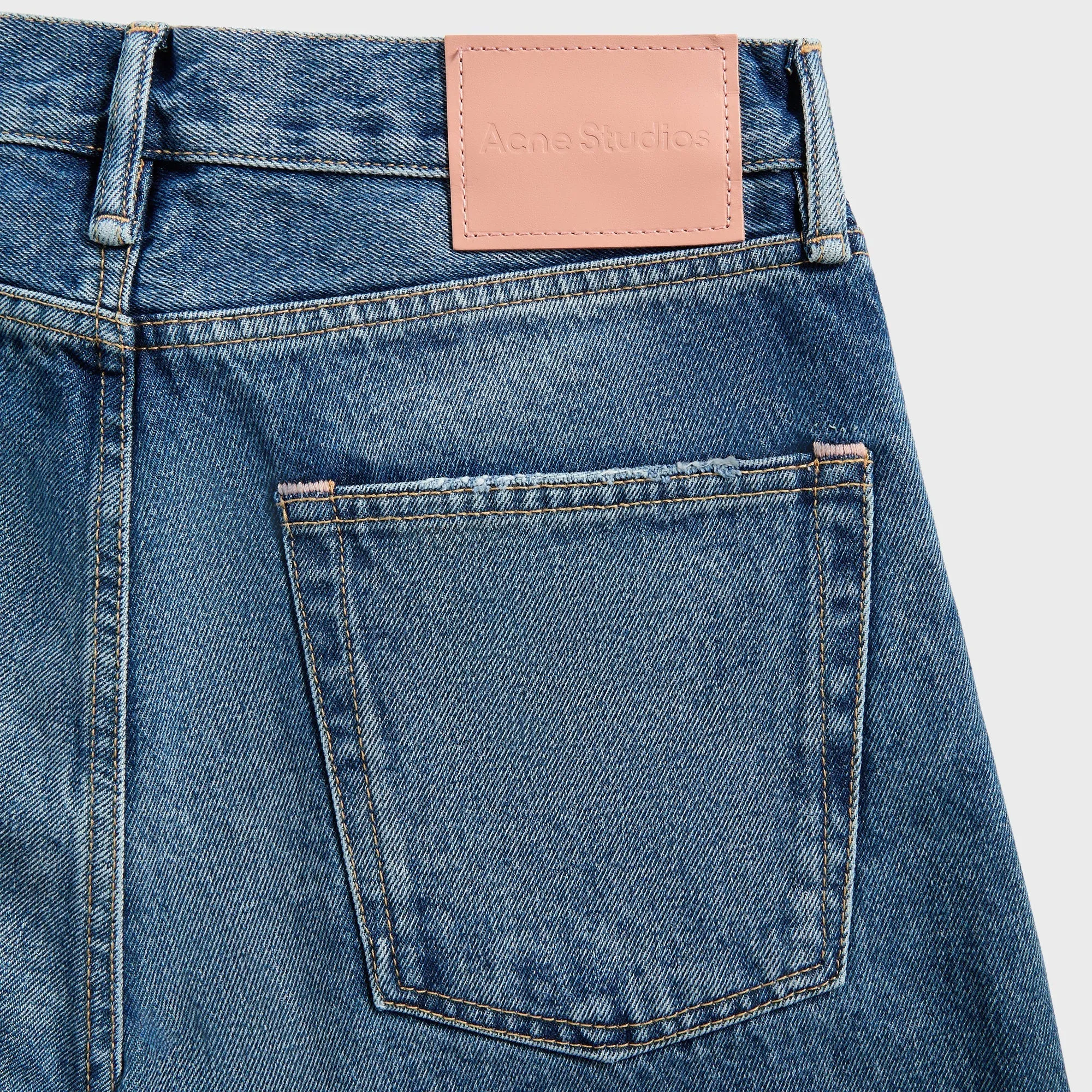 Anti Slip Belt Loops Road Trip Bold Look Smart Casual Acne Studios 1981 U - Vintage Blue