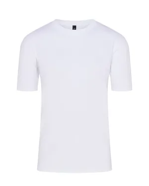 light layering Effortless Wear Wahts Jersey Stretch Short Sleeve T-Shirt BERKLEY (Pure White)