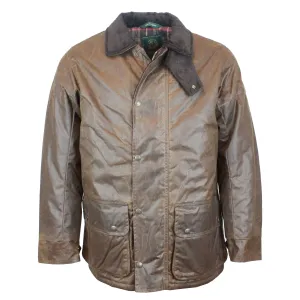 sporty wear W212 - Men's Chelsea Padded Wax Antique Coat - CARAMEL