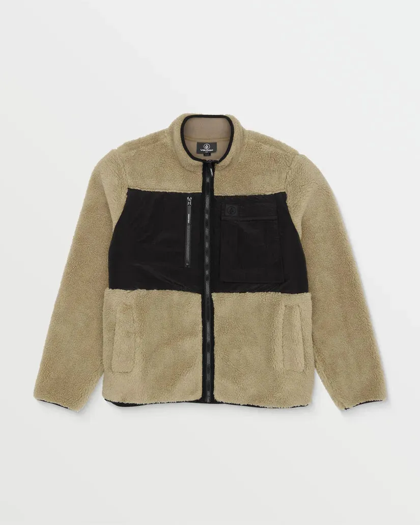 Volcom Mens Jacket Storm Stone Zip Mesh Ventilation Panels