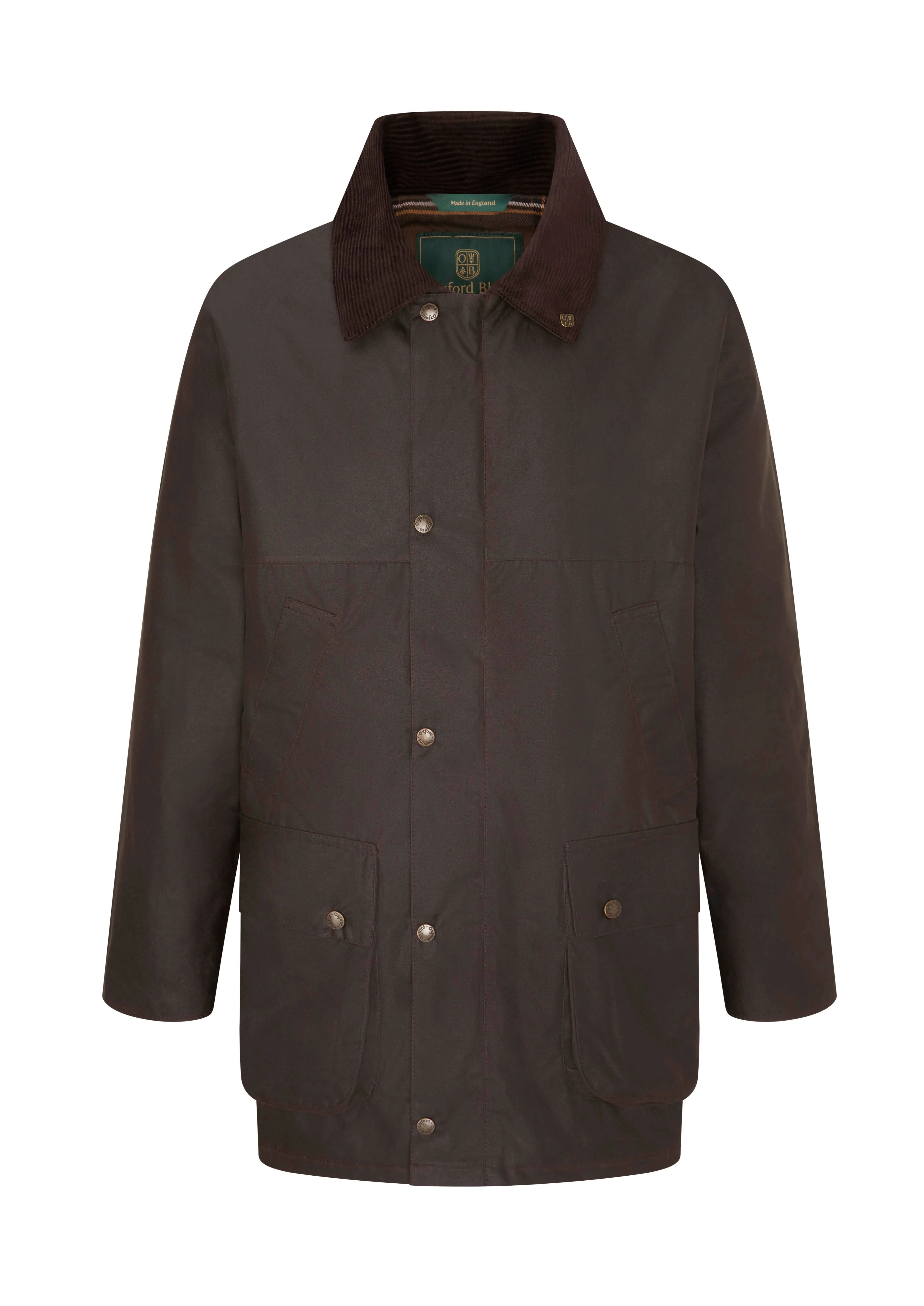 Travel Core W01 - Men's Countryman Wax Jacket - BROWN