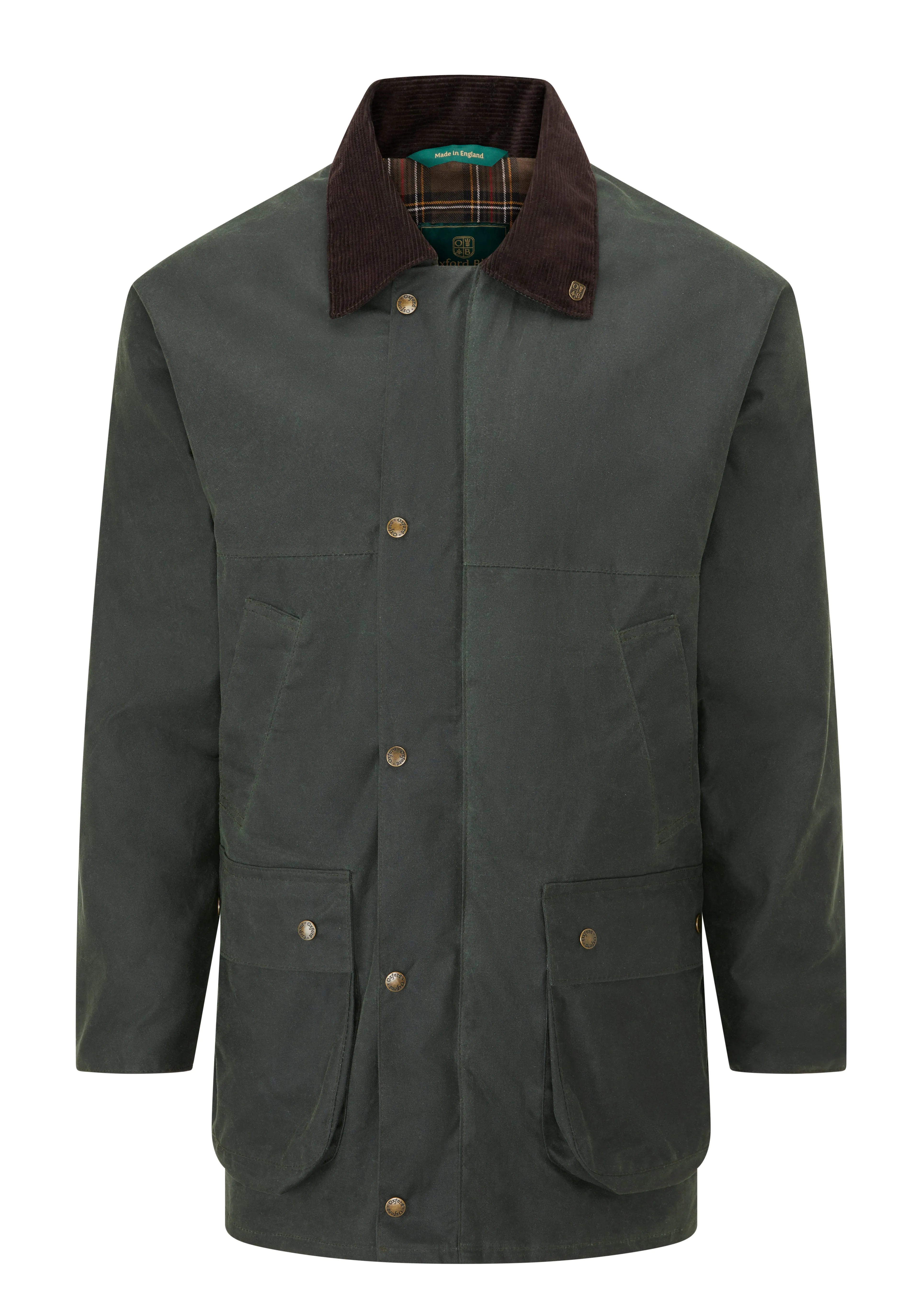 Elegant Pants Relaxed T-shirt W01 - Men's Countryman Wax Jacket - GREEN