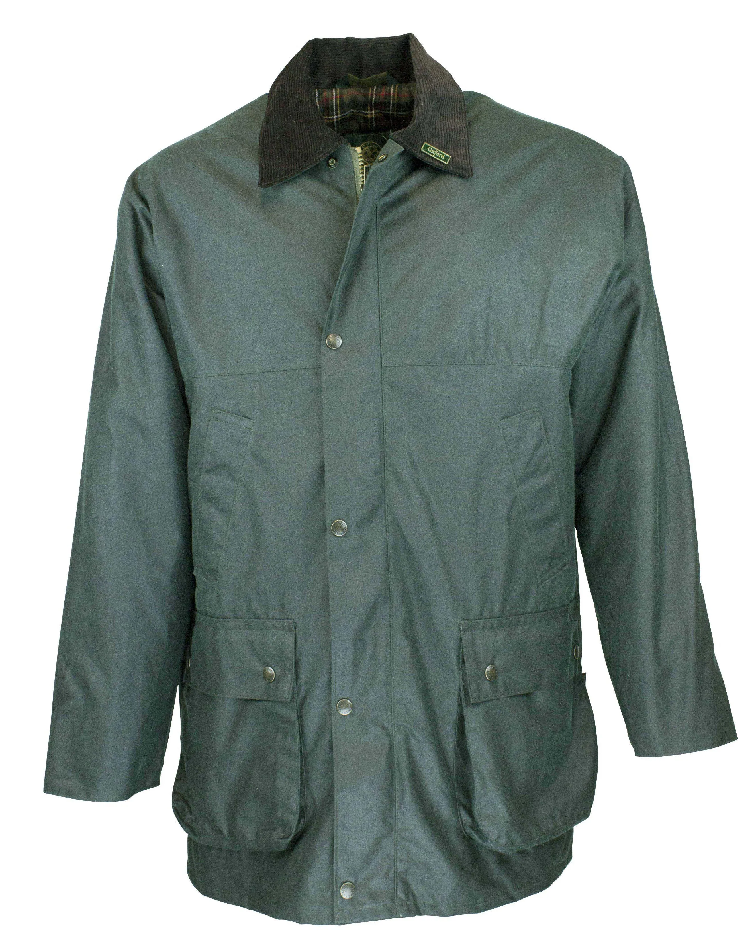 Vision Fit W14 - Men's Countryman Padded Wax Jacket - GREEN