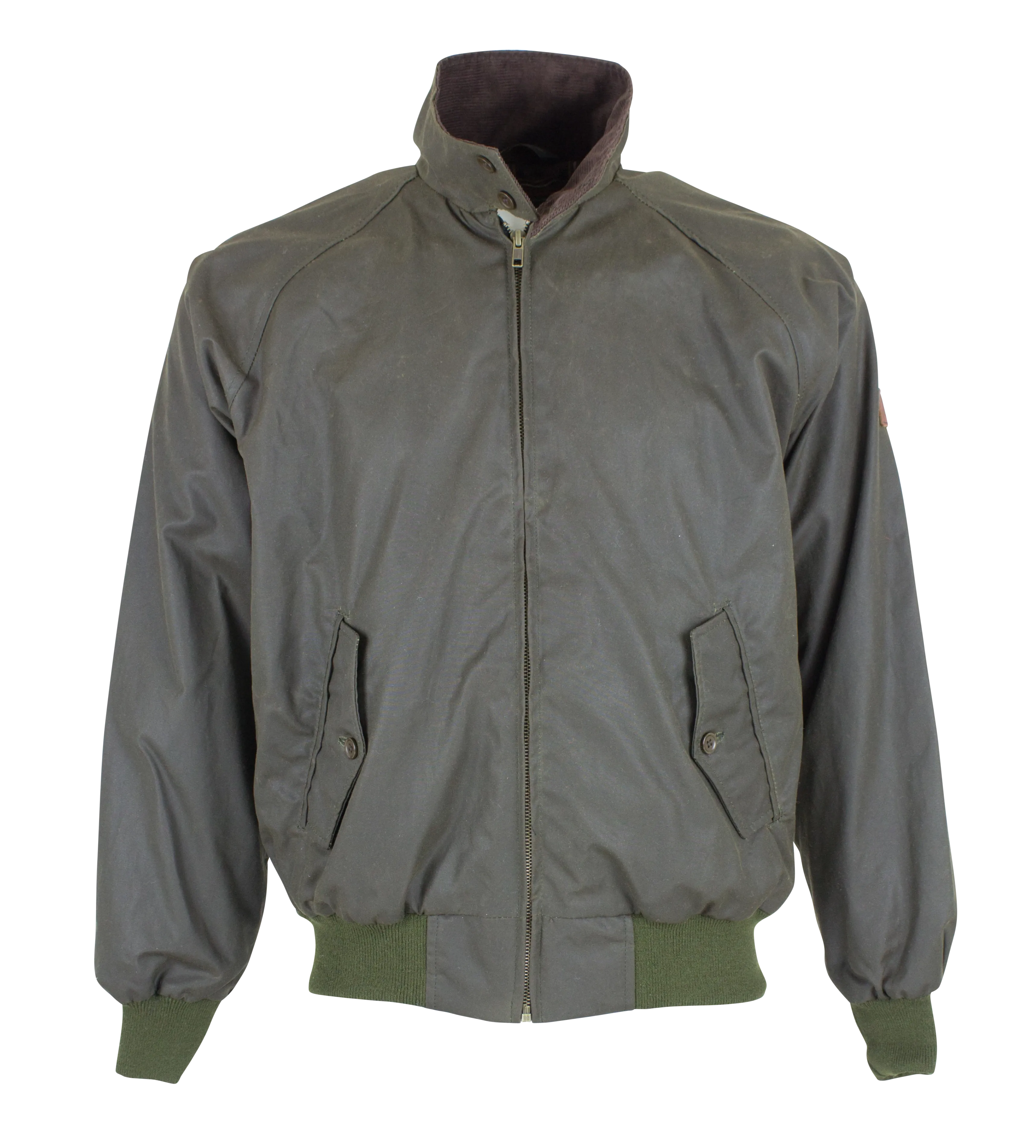 W19 - Harrington Wax Jacket - DARK OLIVE Concert Vibe