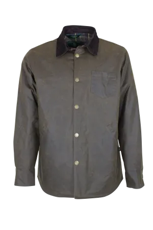 Modern Design W26 - Men's Alum Antique Wax Overshirt - CARAMEL