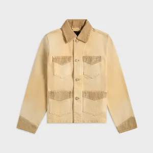 DetachableLining Wales Bonner Sierra Canvas Jacket - Sand / Brown