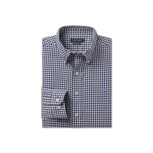 Durable Quality Brentwood Gingham Performance Dress Shirt