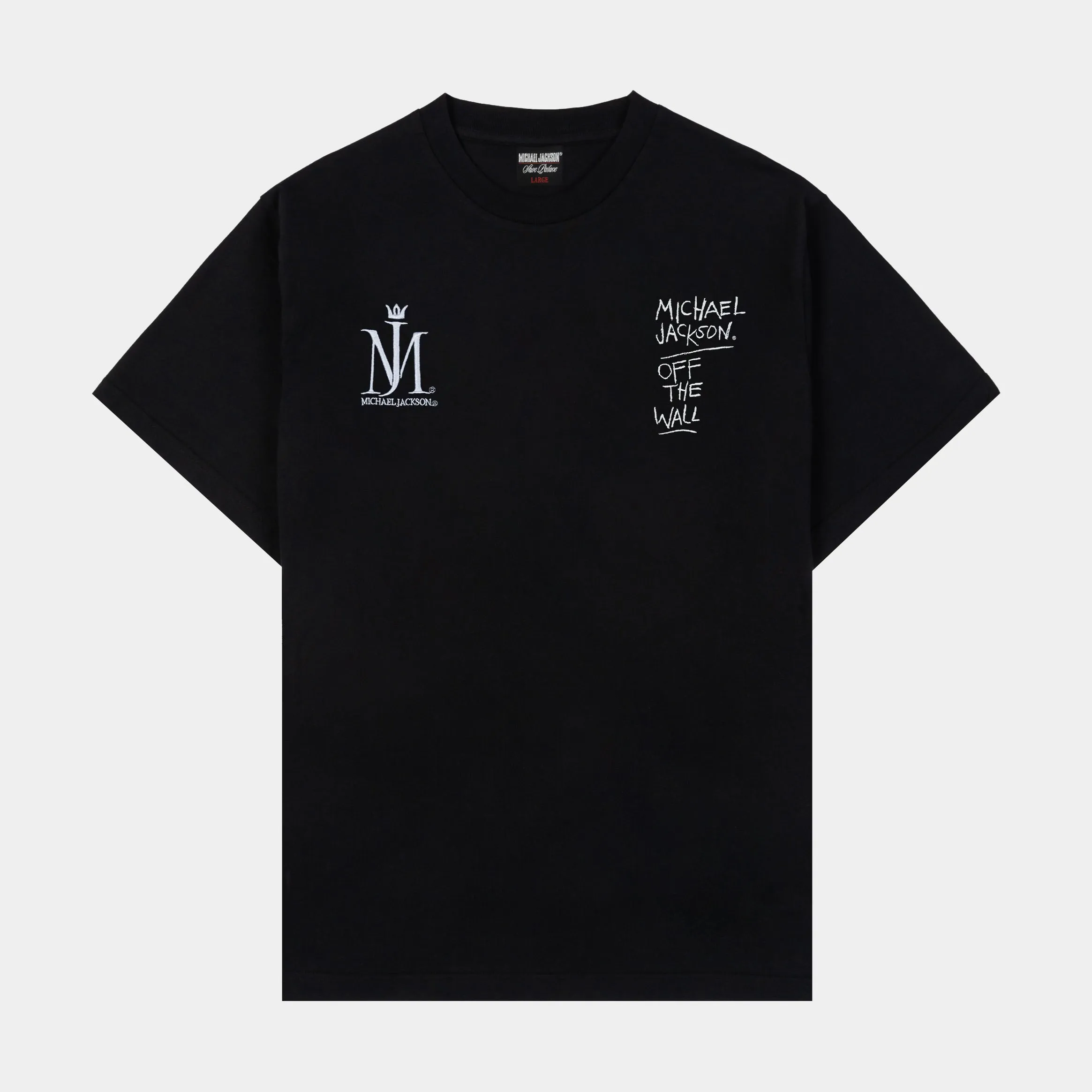 Comfy Casual SP x Michael Jackson Brick Mens Short Sleeve Shirt (Black/White)