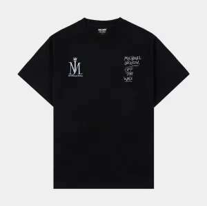 Comfy Casual SP x Michael Jackson Brick Mens Short Sleeve Shirt (Black/White)