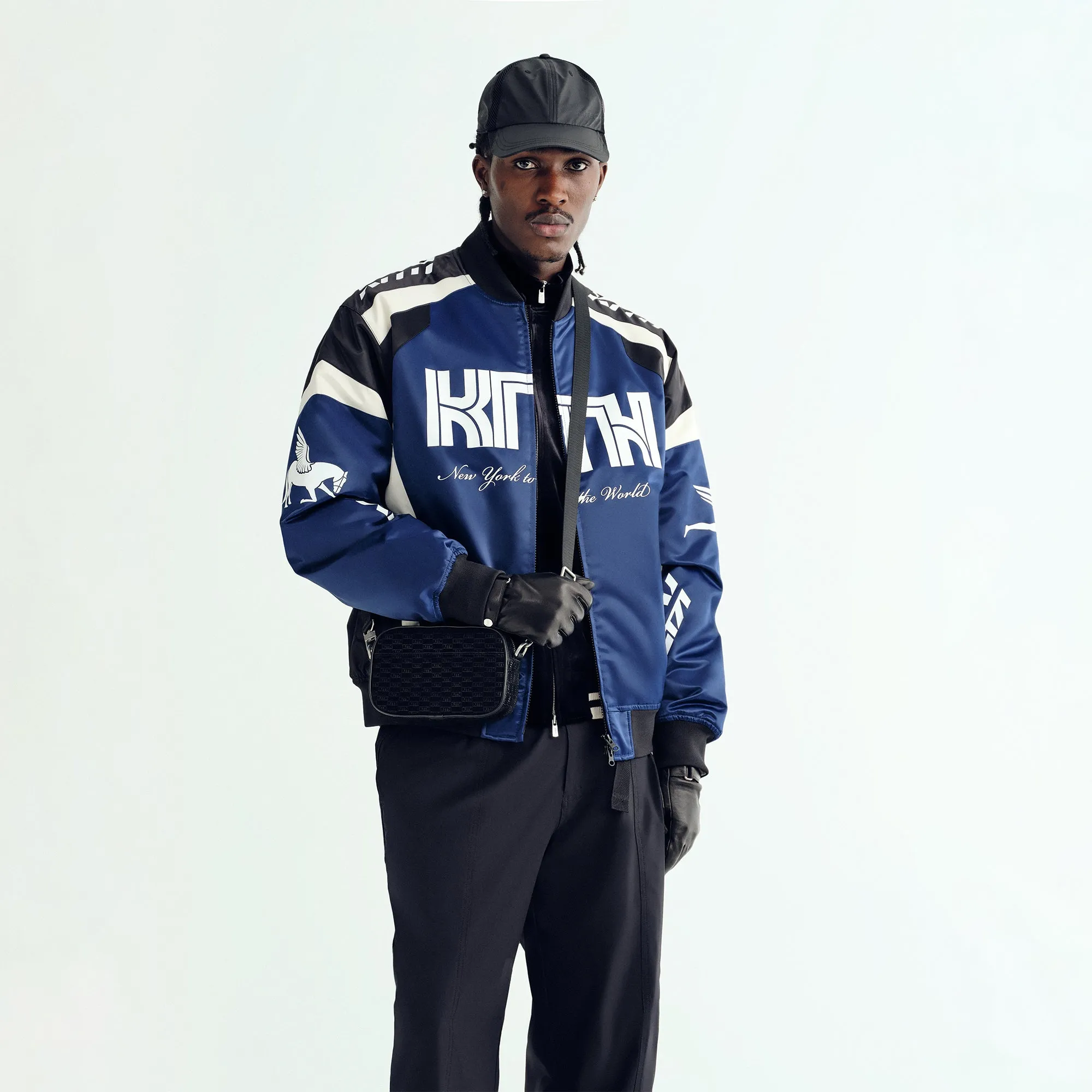 Heat Keep Kith Racing Nylon Bomber Jacket - Meter