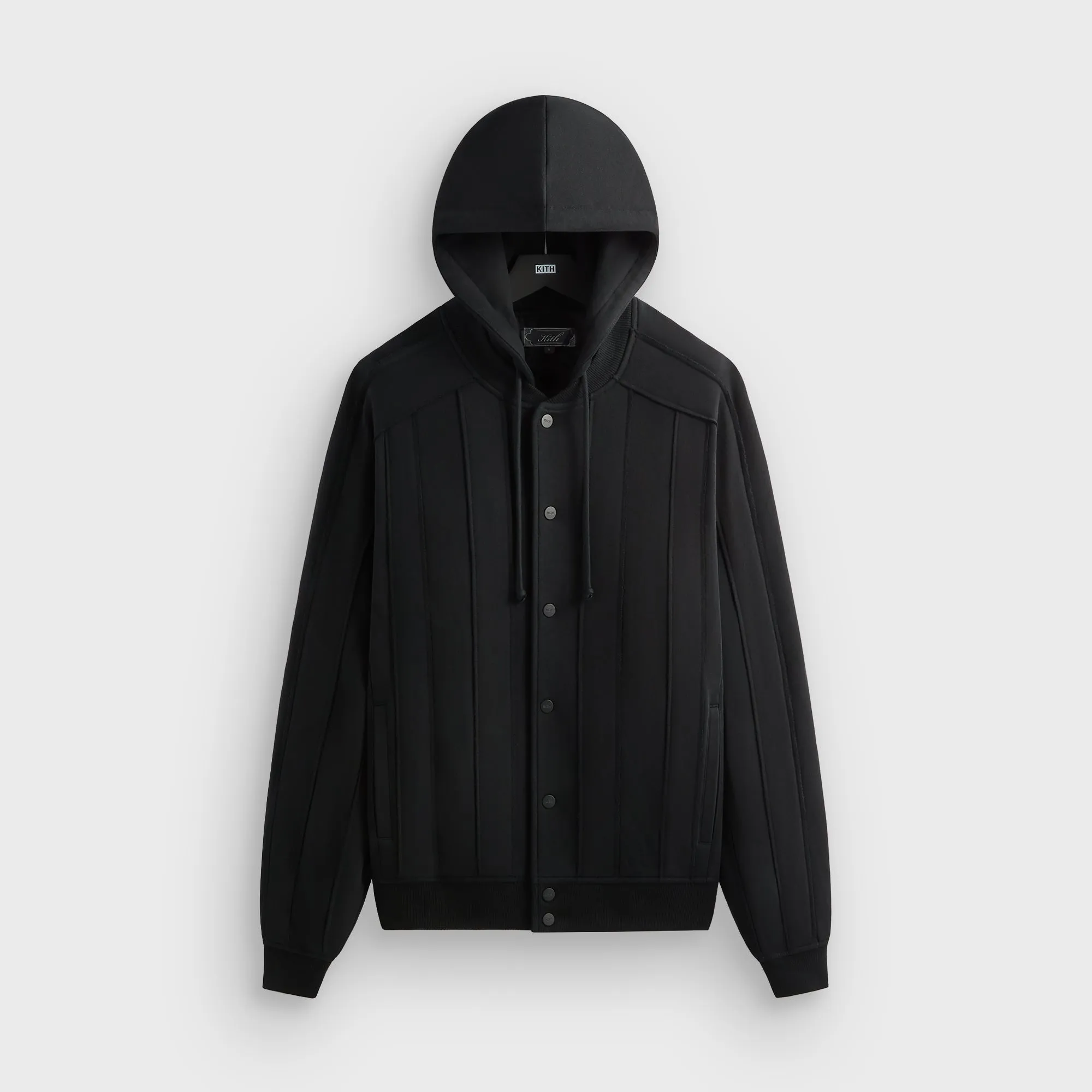 Mold resistant Kith Hooded Marvin Bomber Jacket - Black