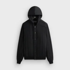 Mold resistant Kith Hooded Marvin Bomber Jacket - Black