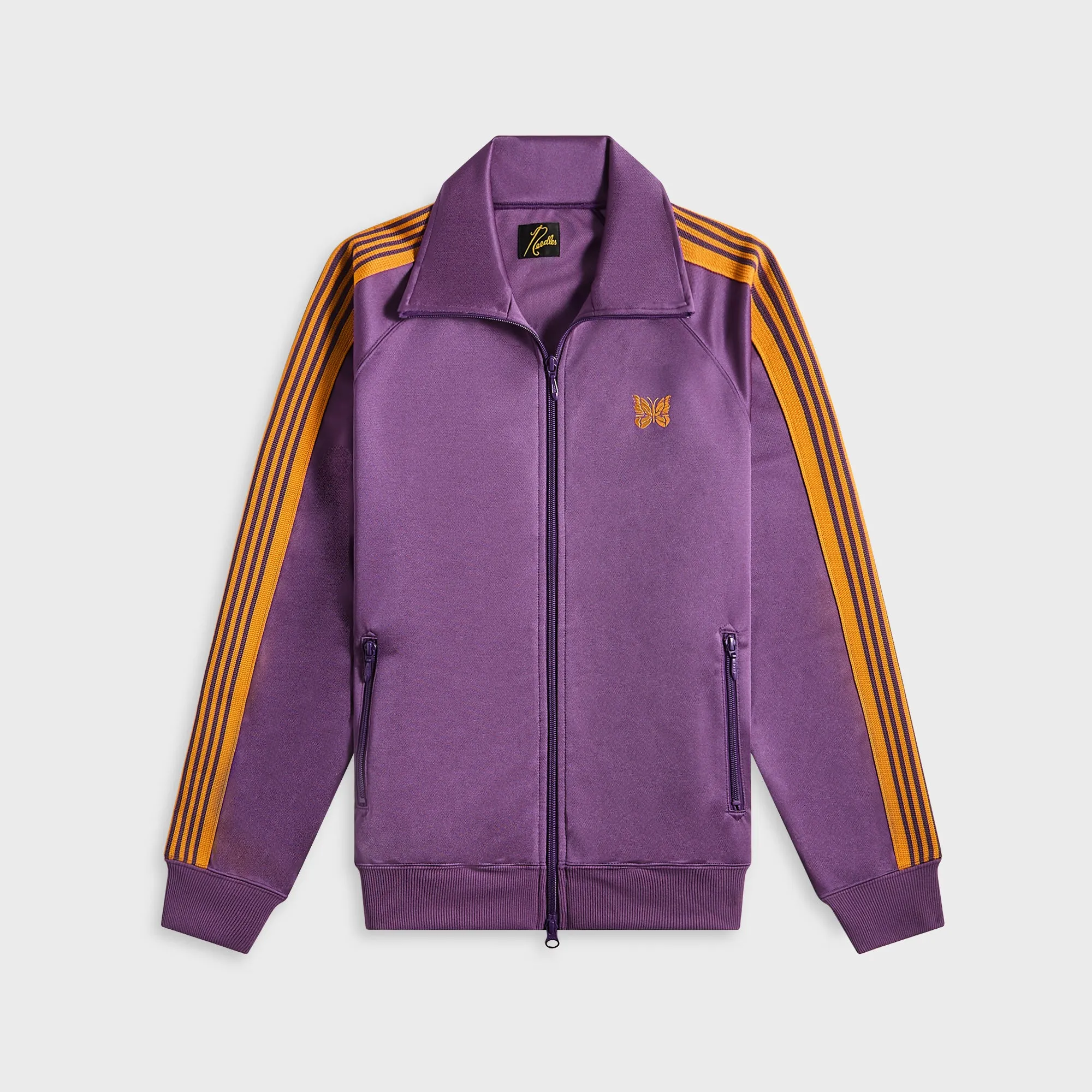 Needles Track Jacket Poly Smooth - Purple Practical Layer