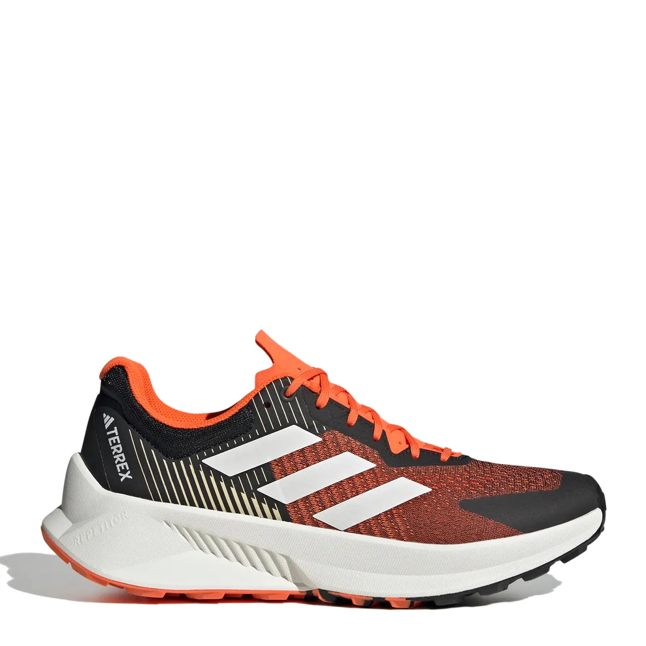 Soft Material Shock Absorbing Adidas Terrex Soulstride Flow Trainers Cblack / Crywht / Impora