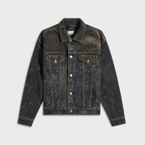 Tagless Neckline Design Ksubi Oh G Jacket - Blur Ink