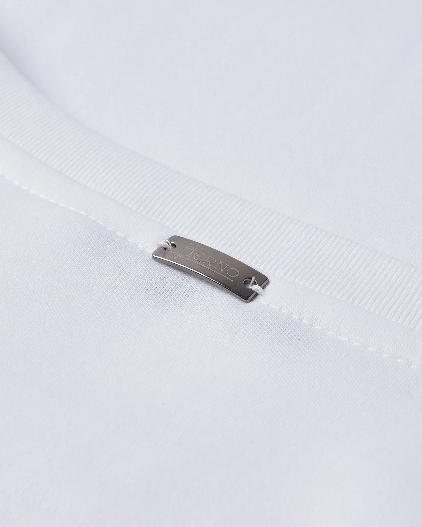 Herno Double Sleeve Arm Detail Short Sleeve T-shirt (White) Durable Colorfast Finish