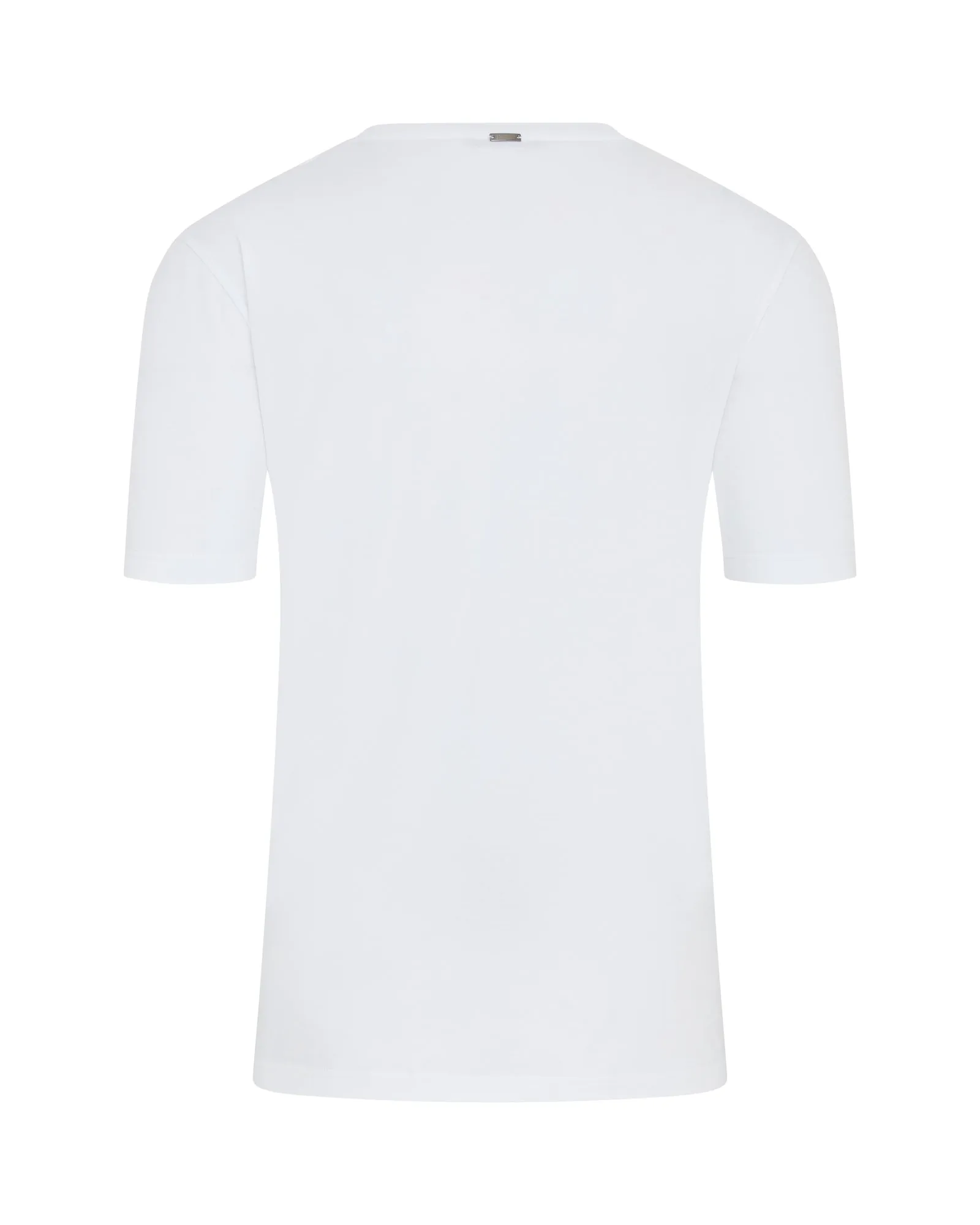 Sublimation Resistant Fabric Herno Double Sleeve Arm Detail Short Sleeve T-shirt (White)