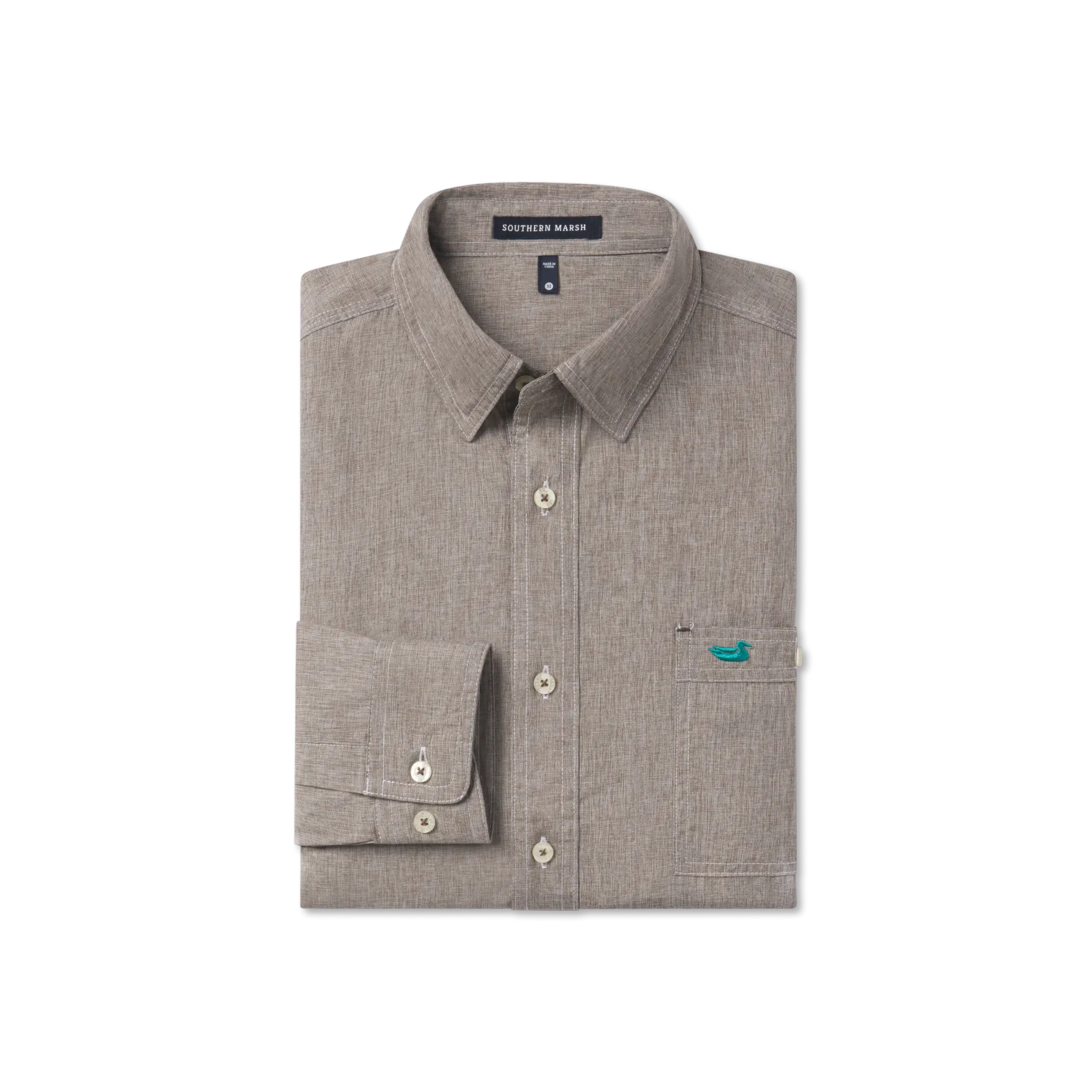 Tagless Design West End Performance Woven Shirt
