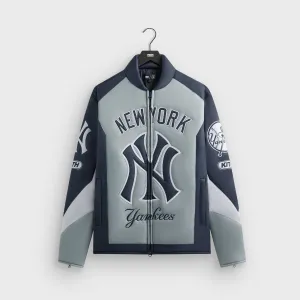 Kith for the New York Yankees Zip Brixton Puffed Shirt Jacket - Statue Lightweight Layer