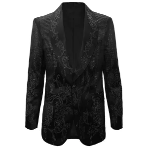 Elite Showcase Blazer BLACK/BLACK Lightweight Lining