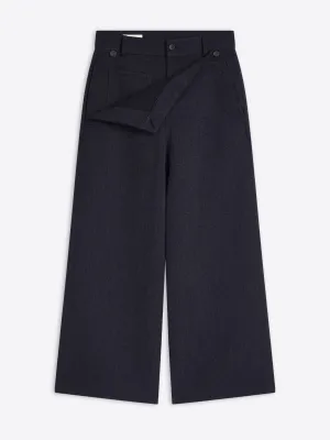 Wool sailor pants Soft Fabric Tight Fit
