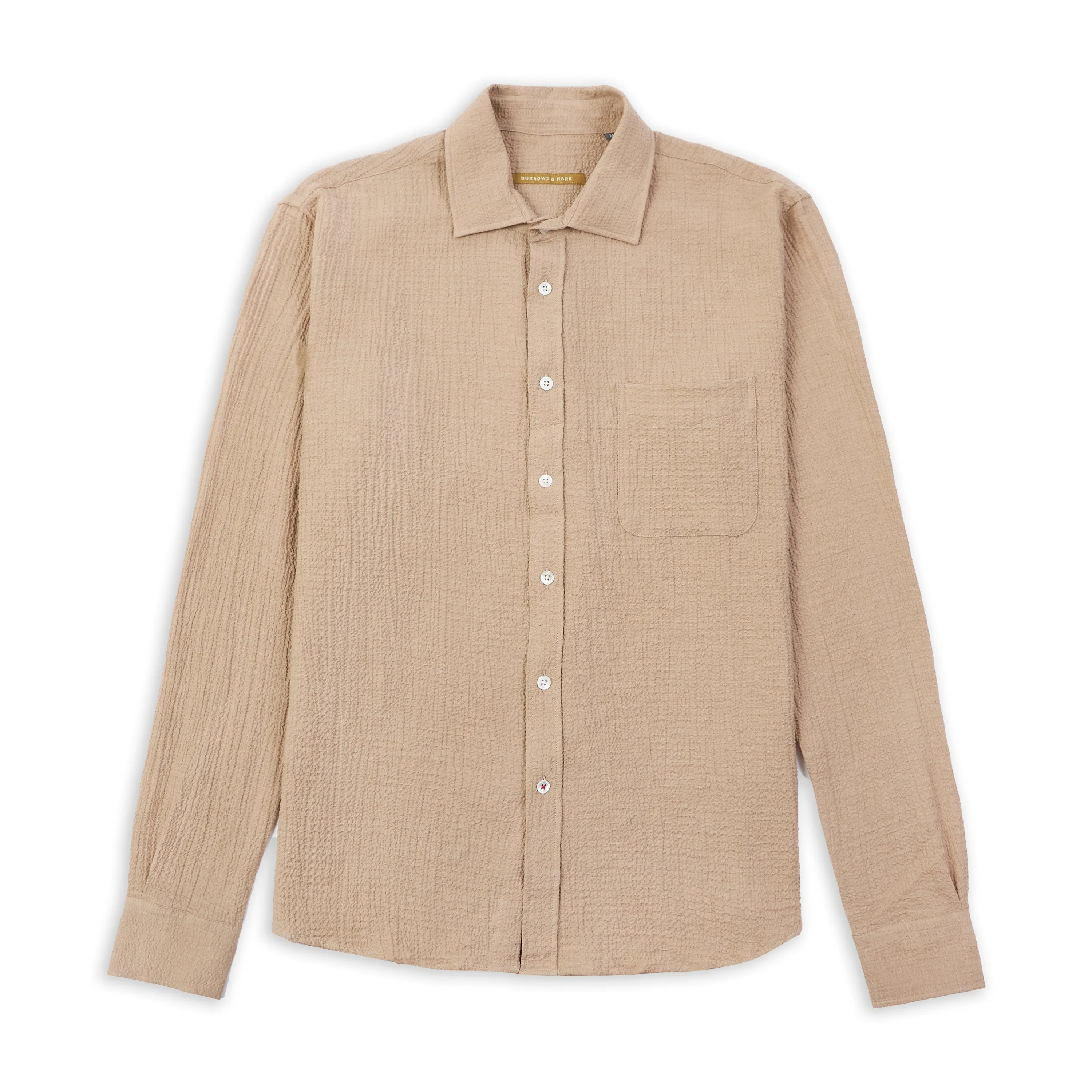 Woolbylic Shirt - Taupe Hooded Option