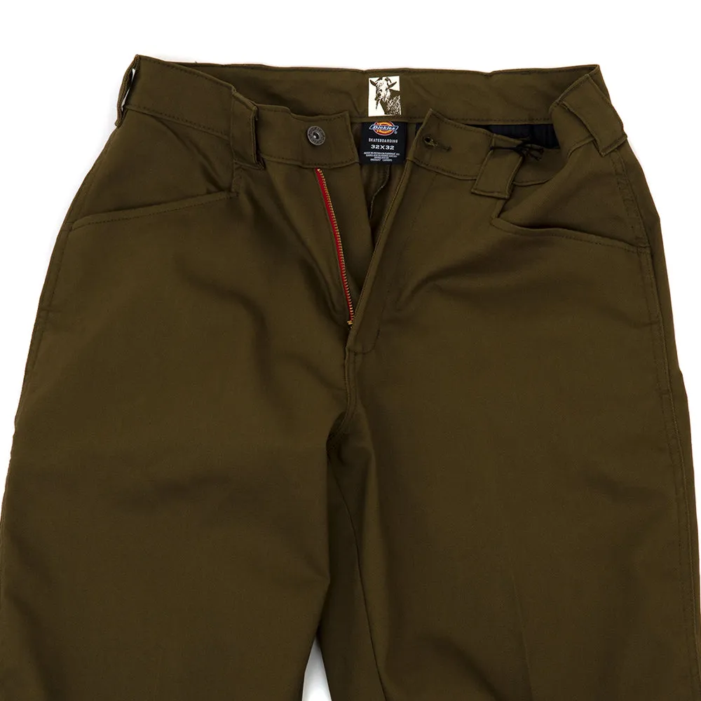 Neutral Style Mike Anderson Loose Fit Work Pants (Dark Olive)
