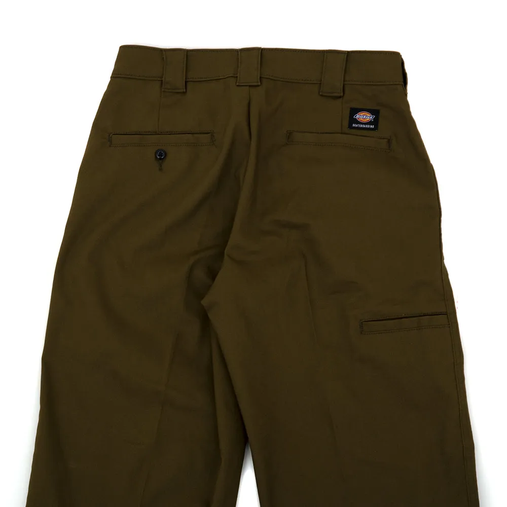 Mike Anderson Loose Fit Work Pants (Dark Olive) Functional Ease Pocket Reinforcement