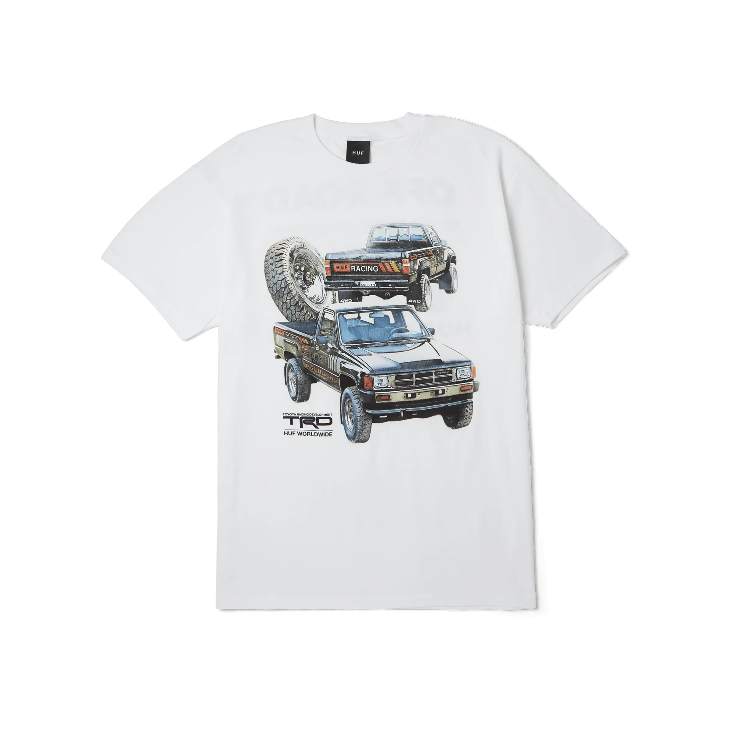 Multi Panel Structure Fit for All Seasons HUF x Toyota TRD Taco T-Shirt