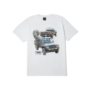 HUF x Toyota TRD Taco T-Shirt Stretch Design Summer Fashion