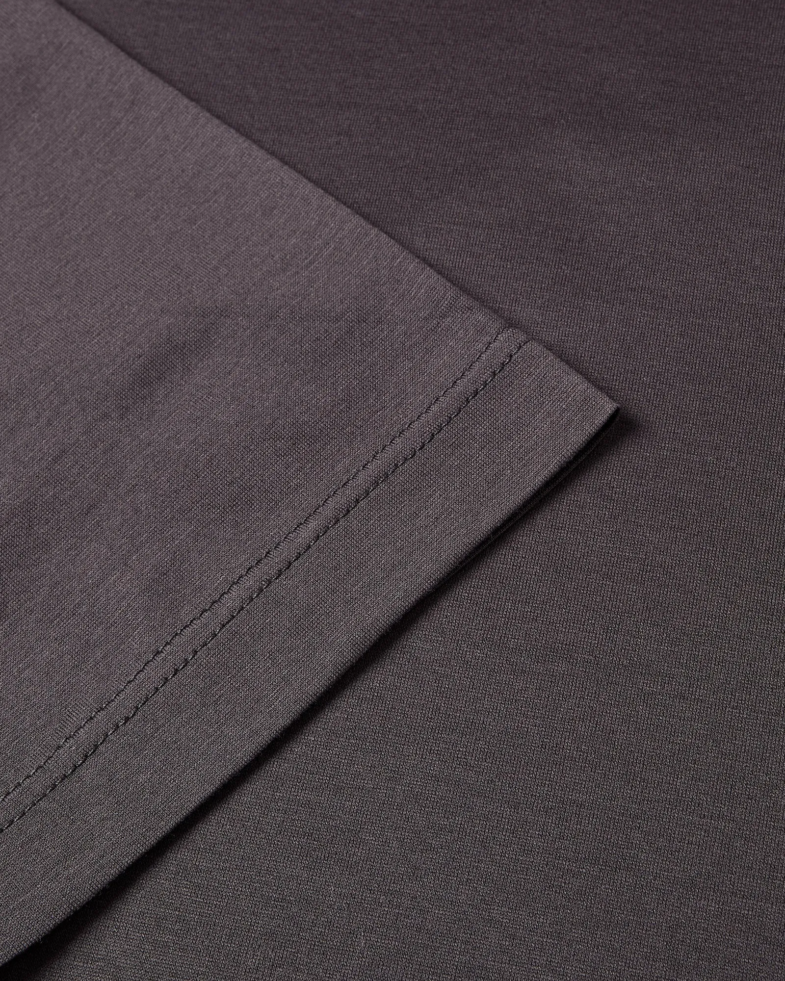 Zattura Short Sleeve Mercerised T-shirt (Carbon) Timeless Style