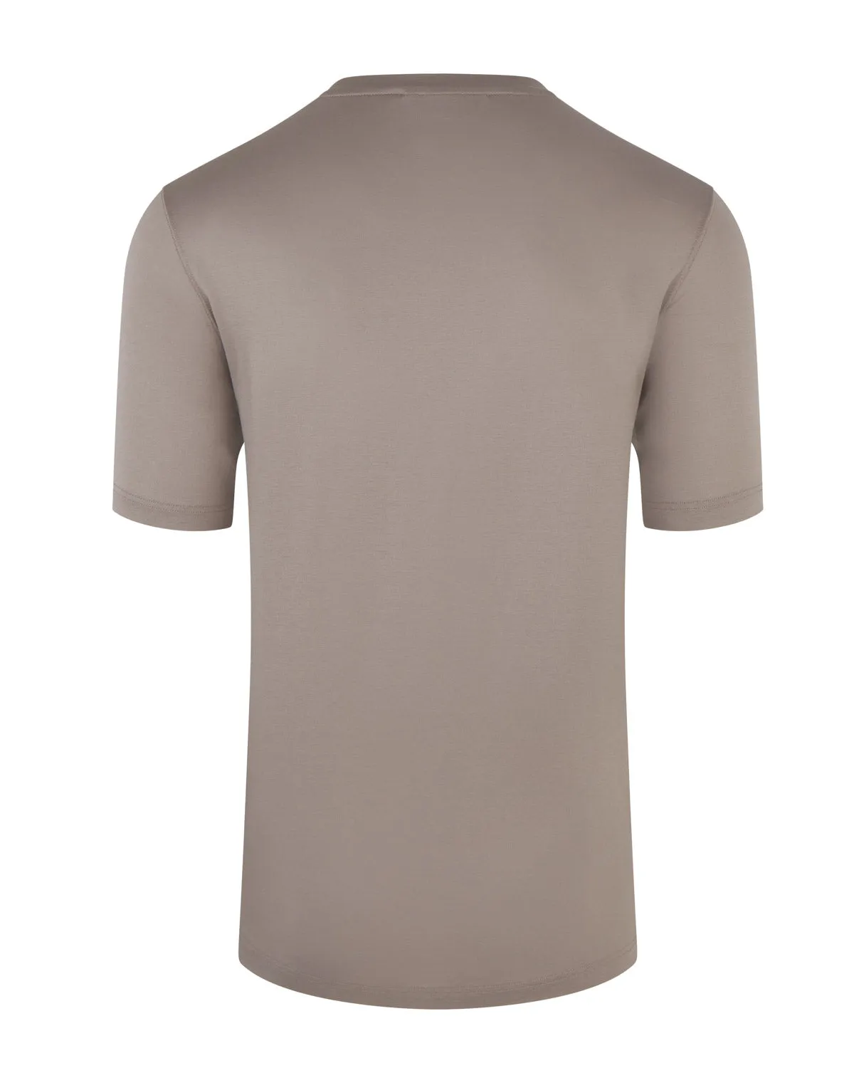 sports activity Zattura Short Sleeve Mercerised T-shirt (Taupe Brown)